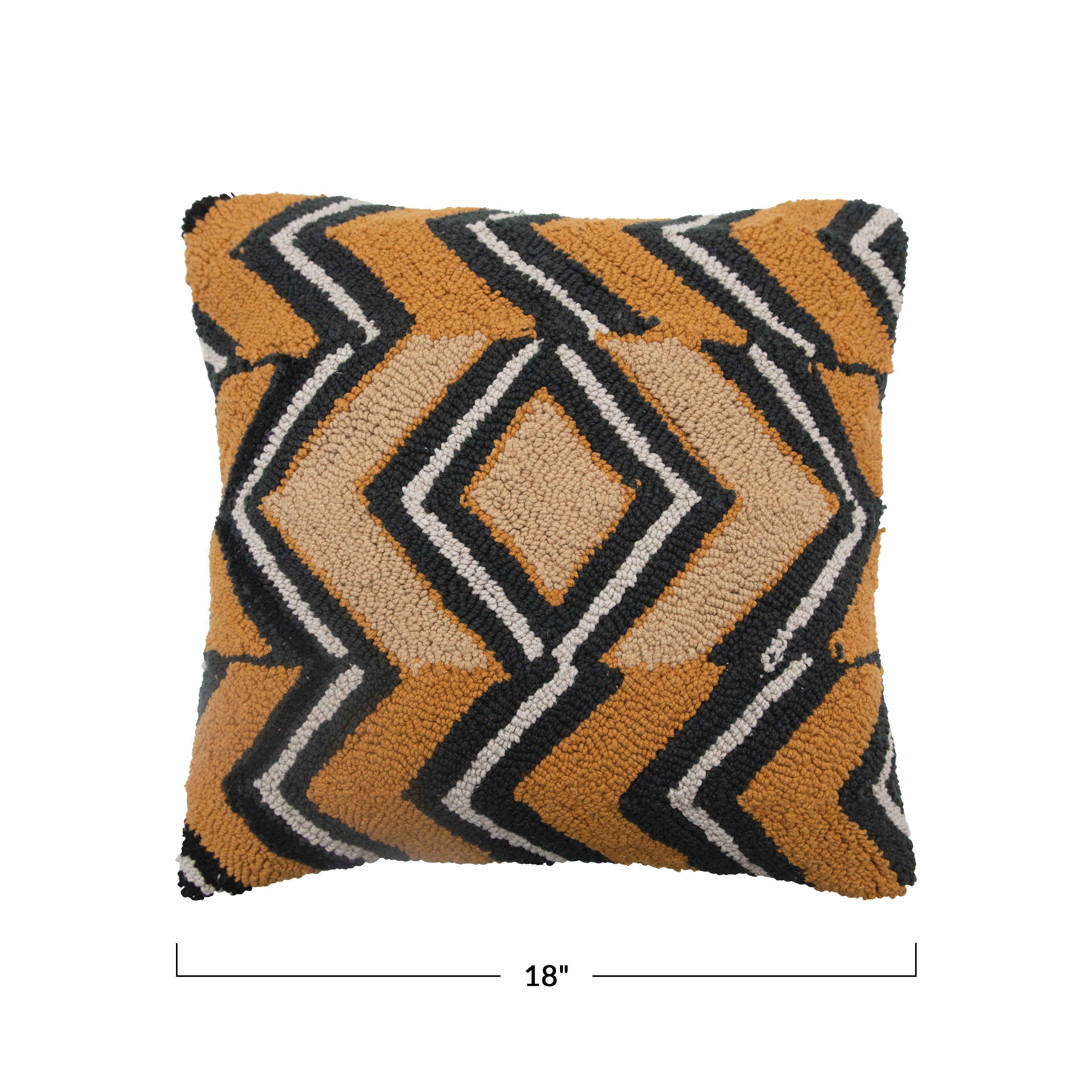 Eclectic Punch-Hook Pillow