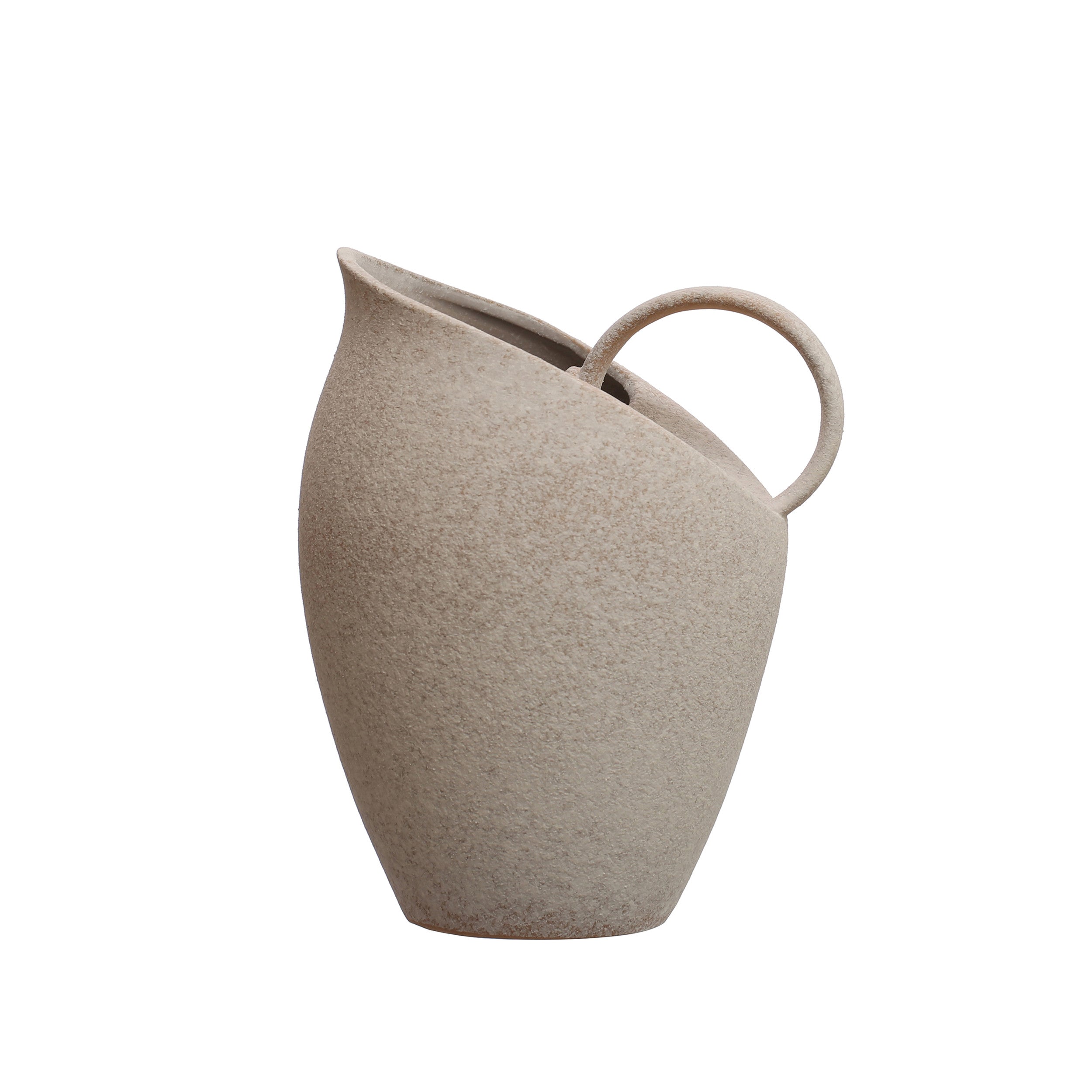 Anything But Basic Stoneware Pitcher