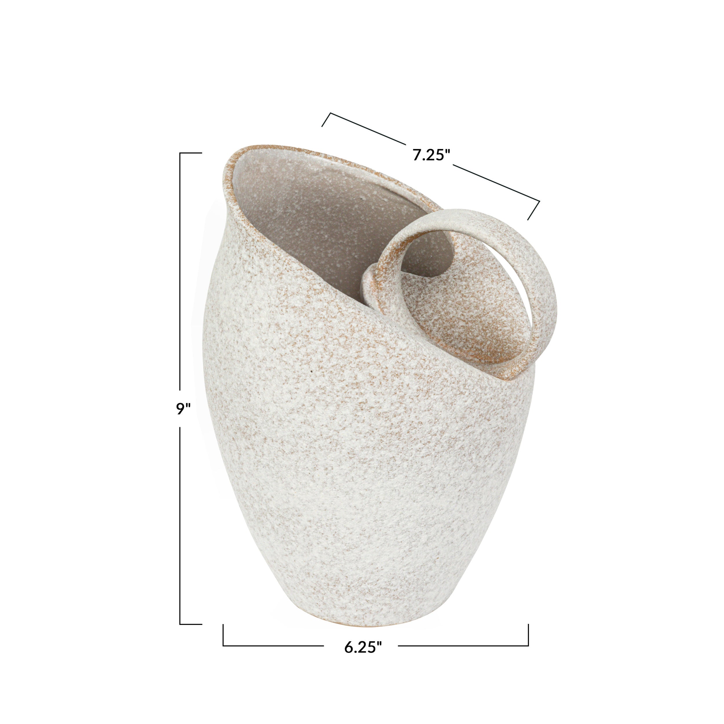 Anything But Basic Stoneware Pitcher