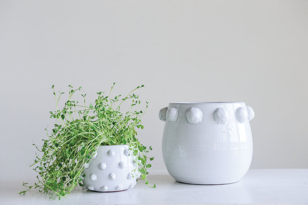 Not So Basic - Beaded Pot