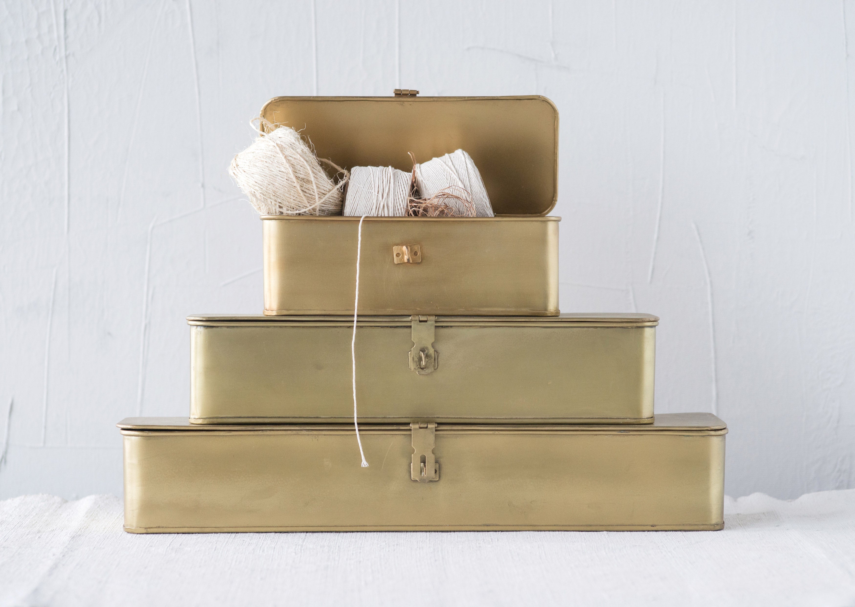 Keepsake Metal Boxes with Lids