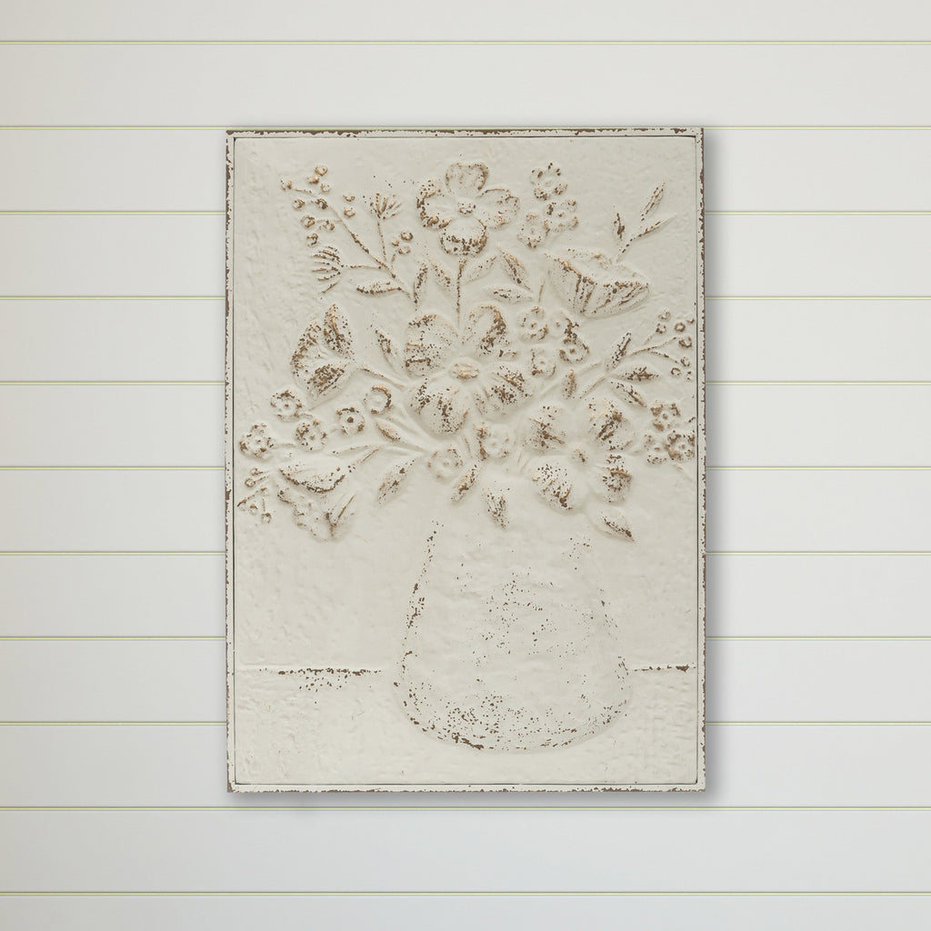 Embossed Bouquet - Wall Art