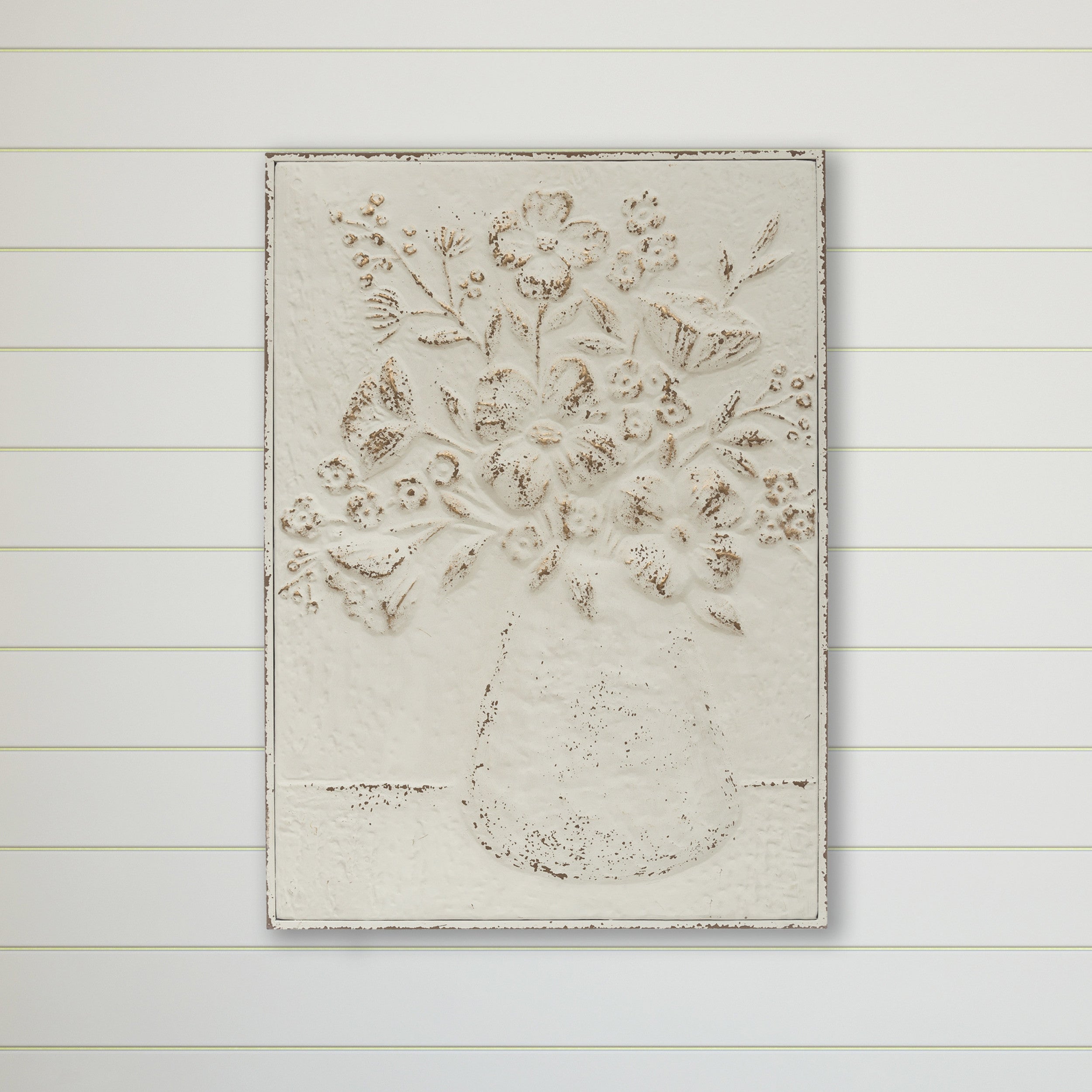 Embossed Bouquet - Wall Art