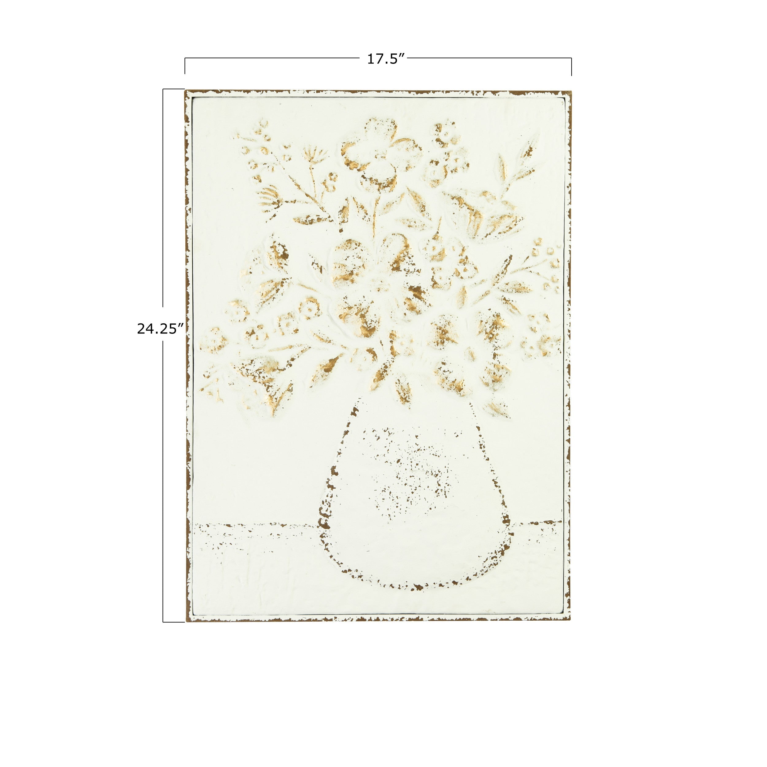 Embossed Bouquet - Wall Art