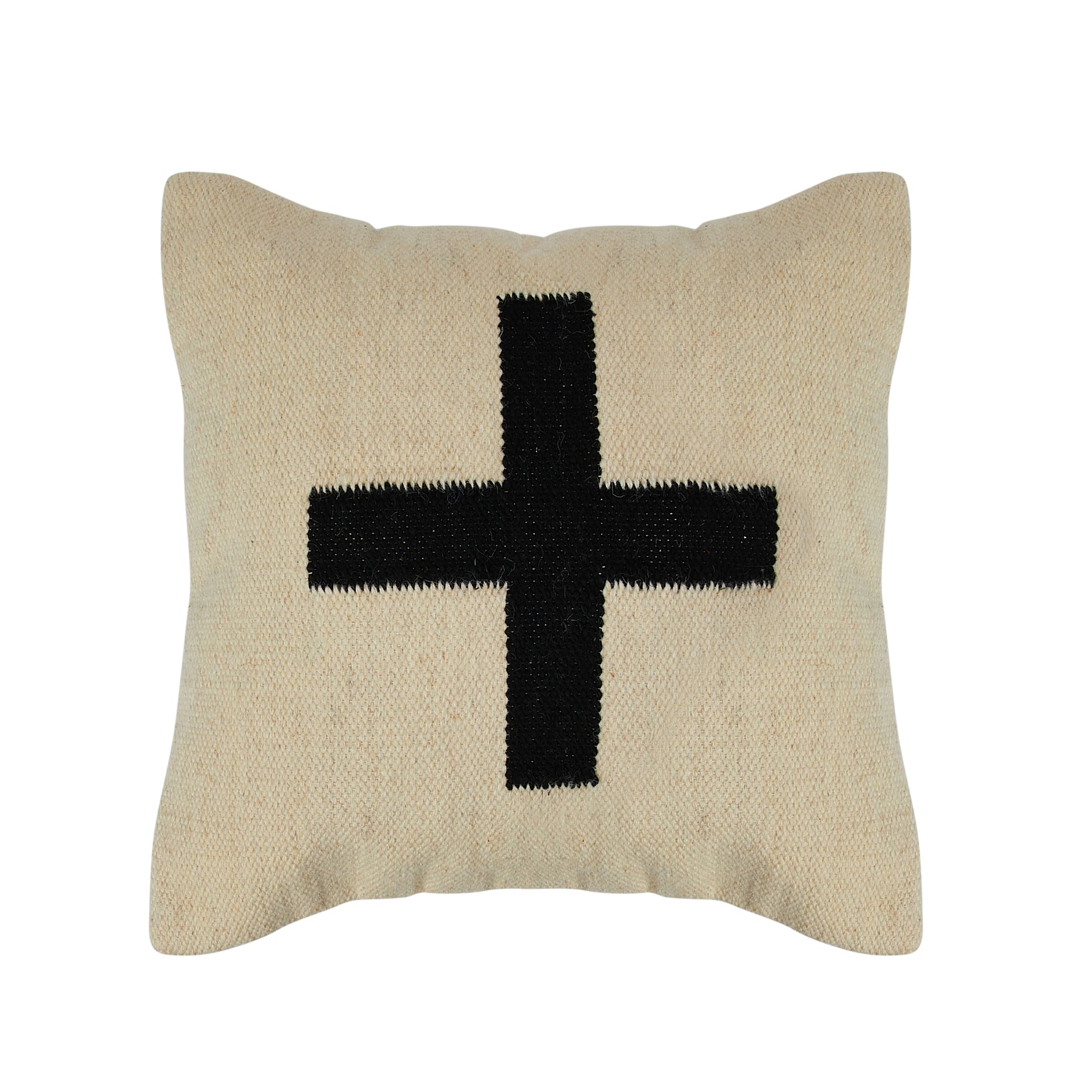 Swiss Cross Wool Pillow