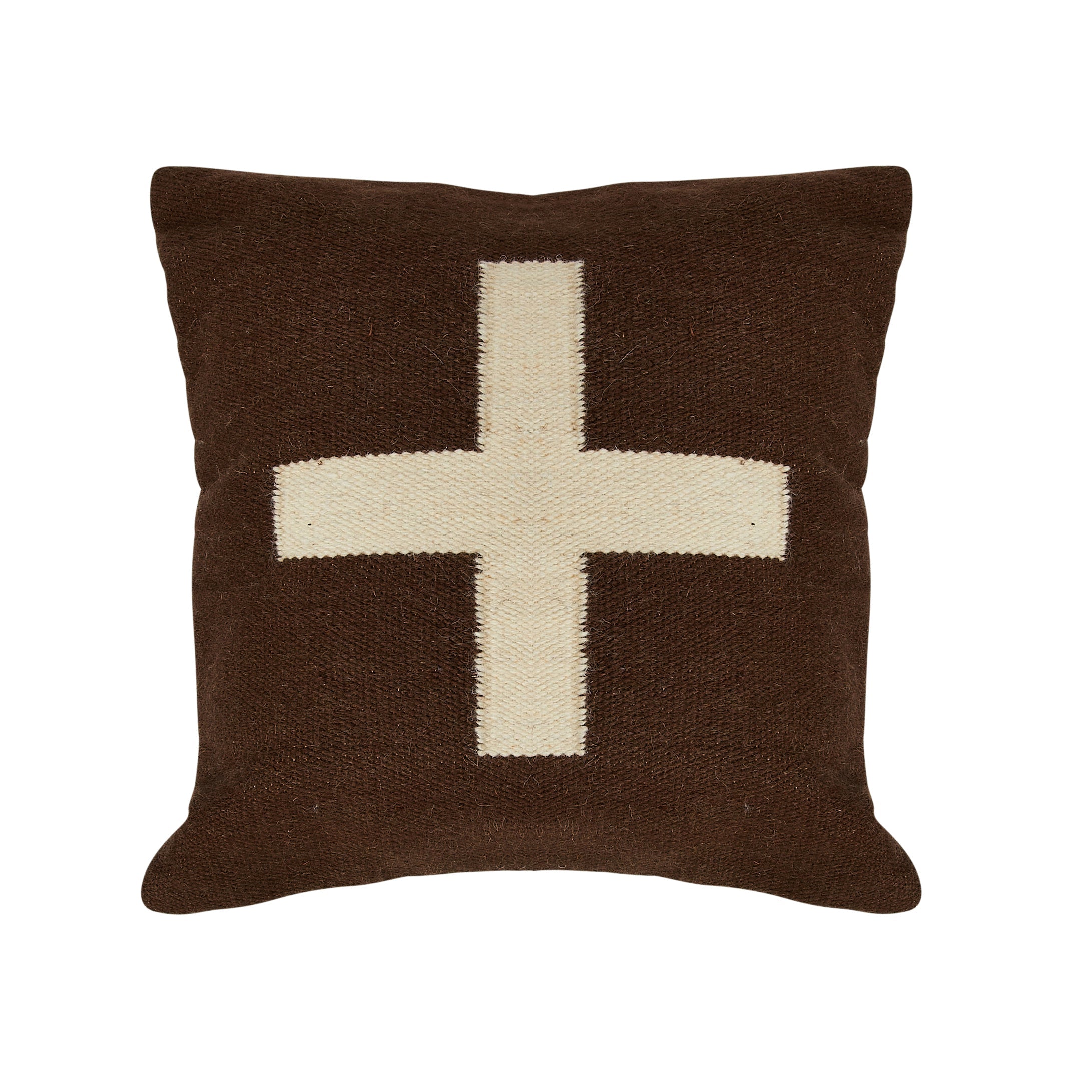 Swiss Cross Wool Pillow