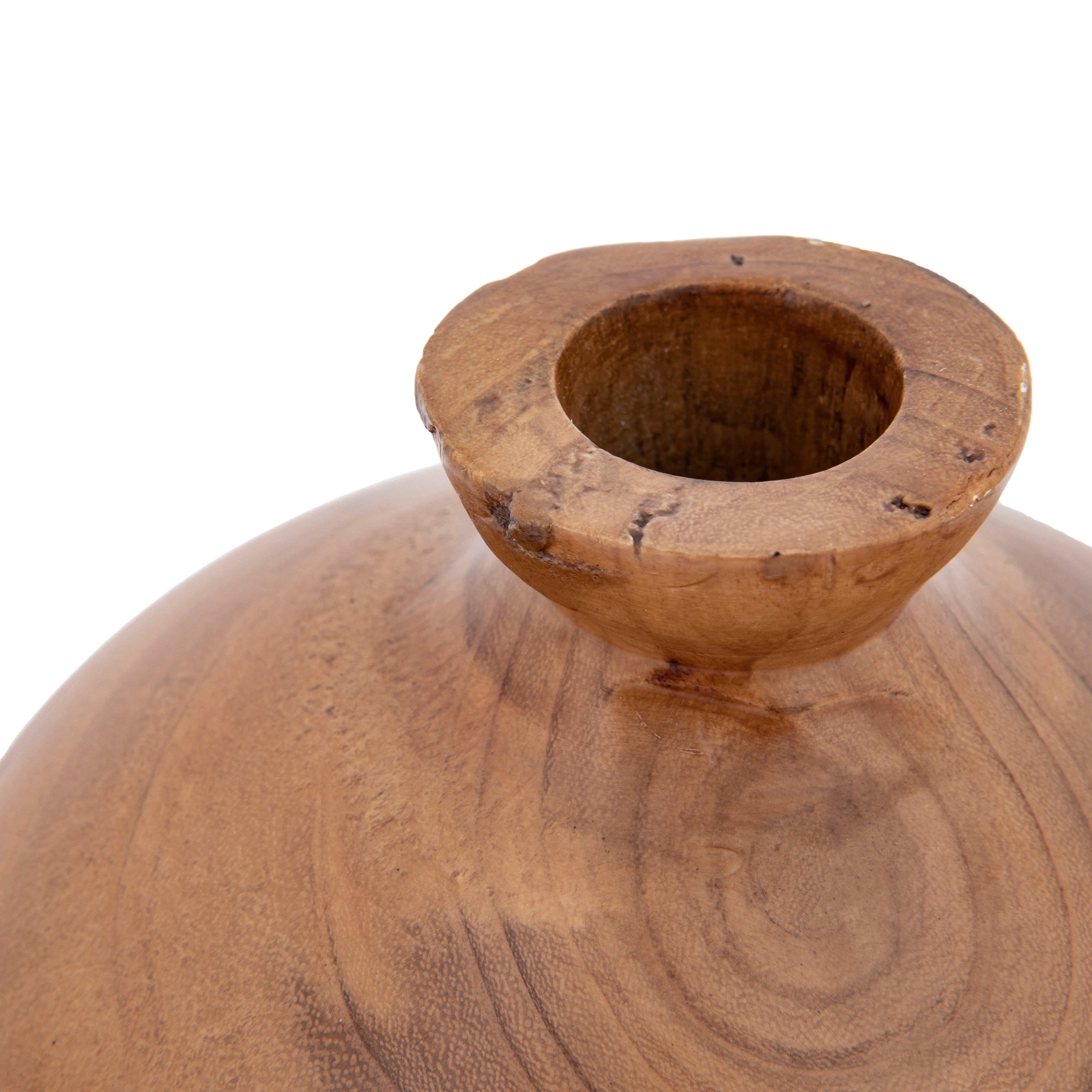 Organic Modern Wooden Vase