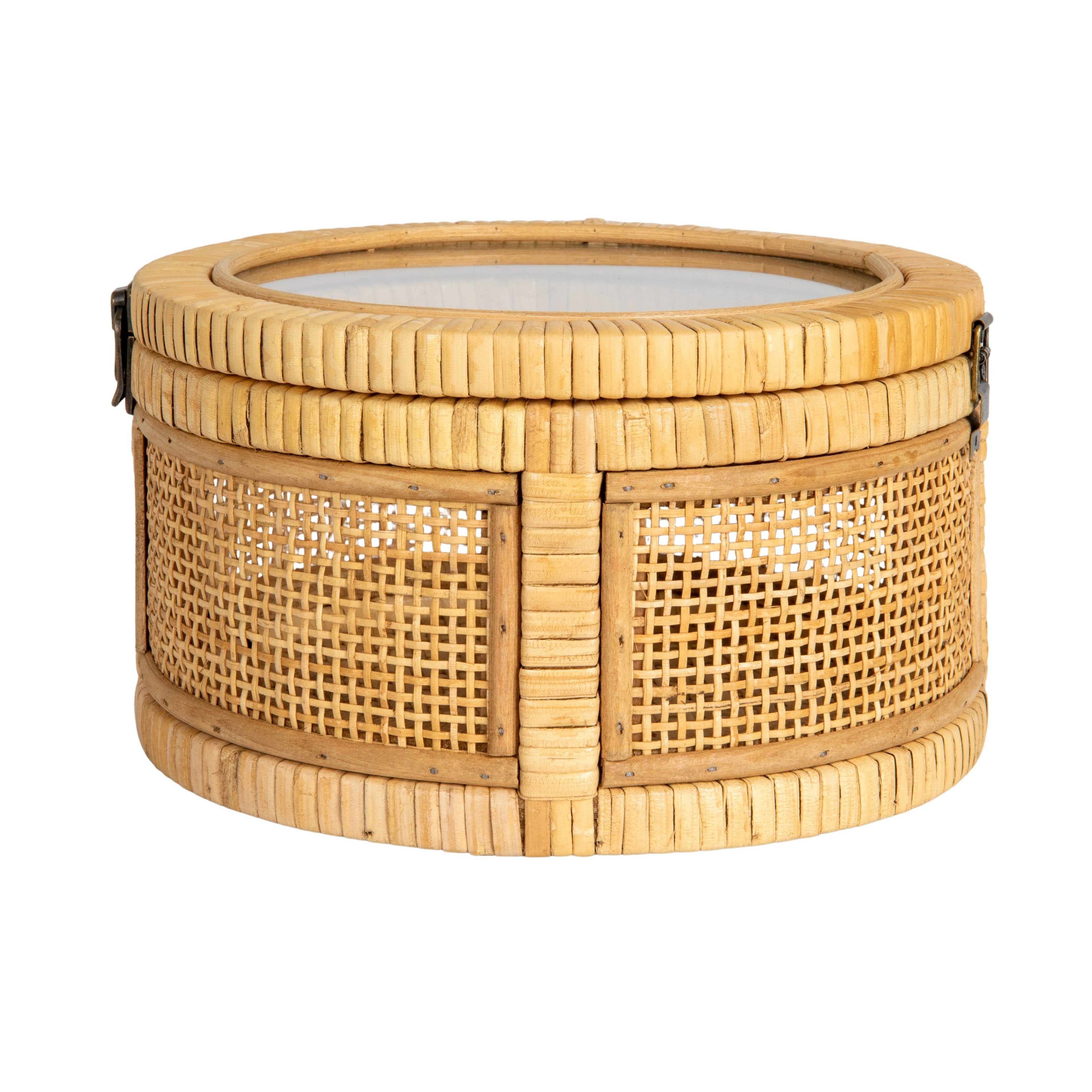 Bamboo nesting round boxes