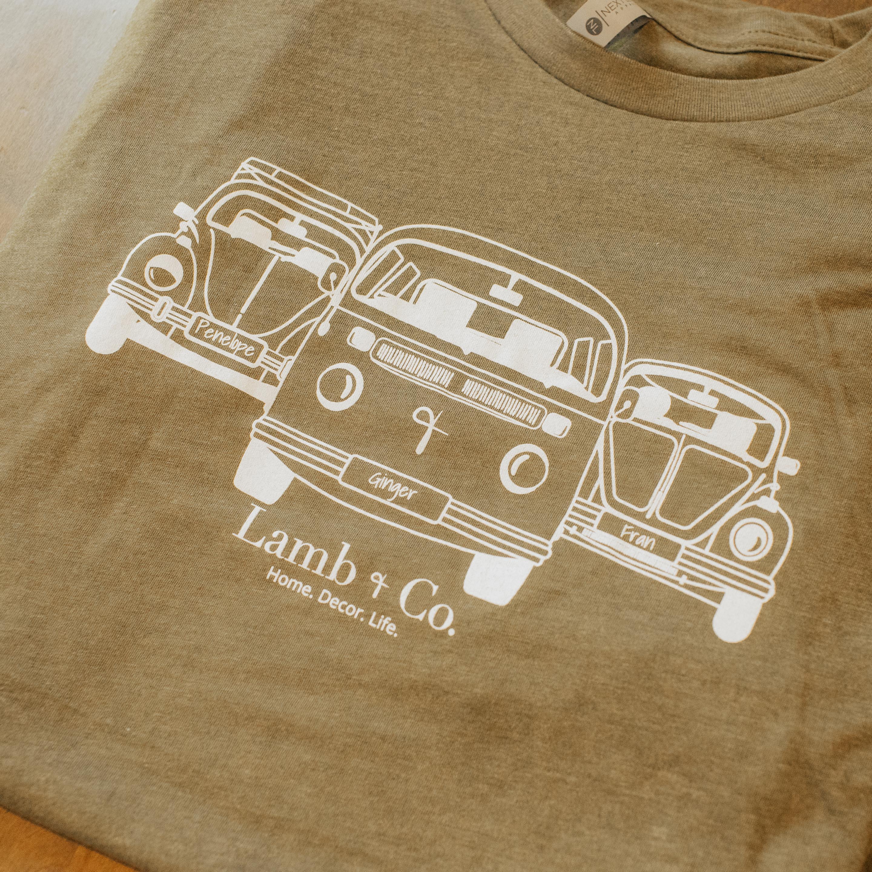 Bus & Bugs T-Shirt (Green)
