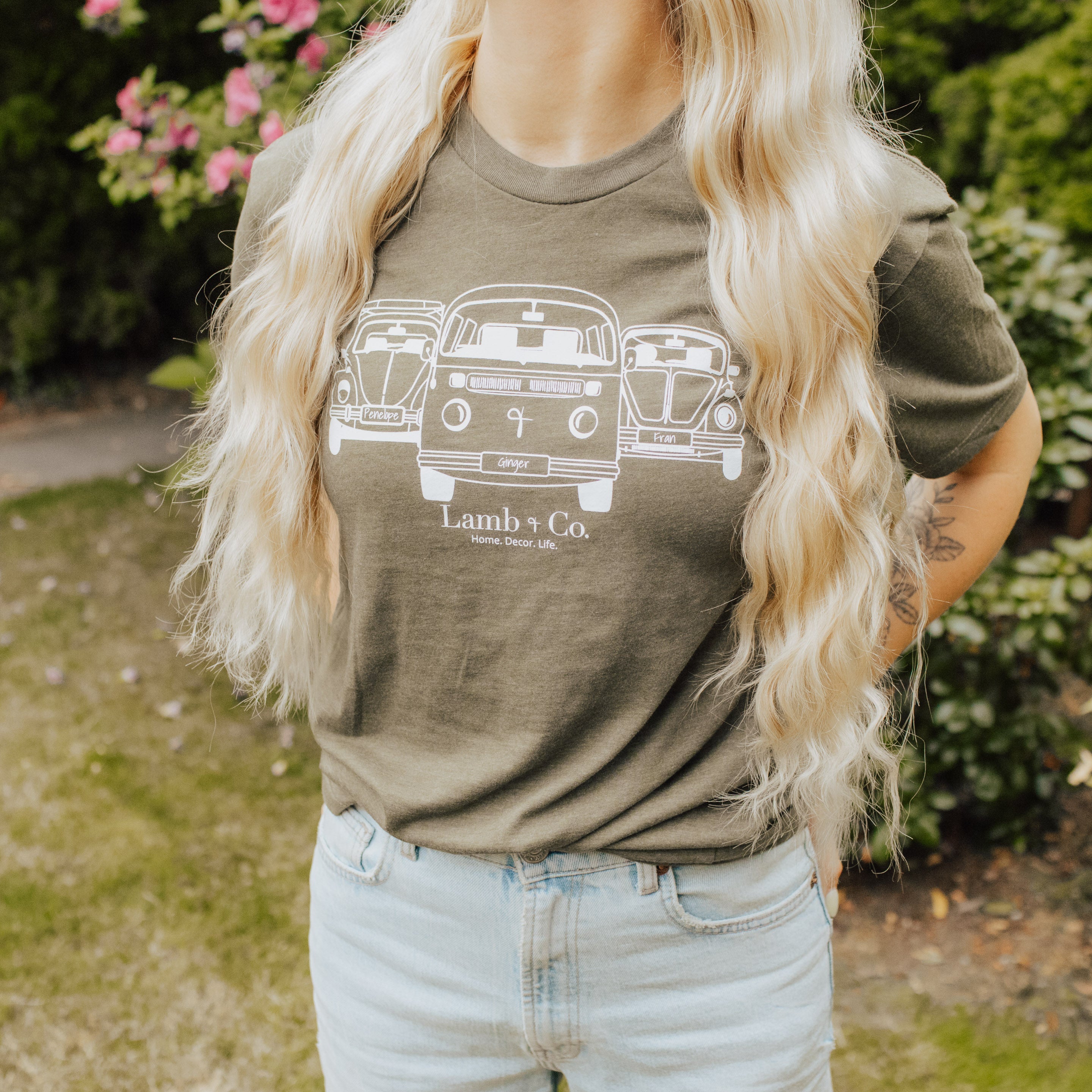 Bus & Bugs T-Shirt (Green)