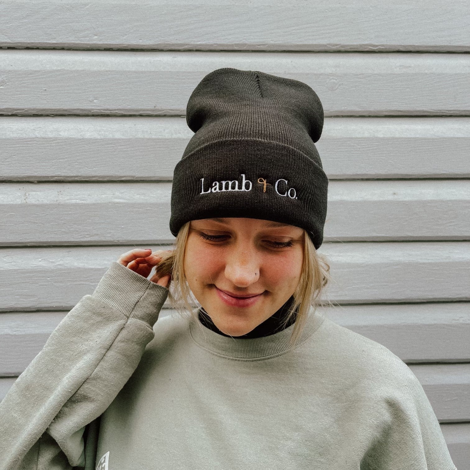 Lamb & Co. Knit Beanie